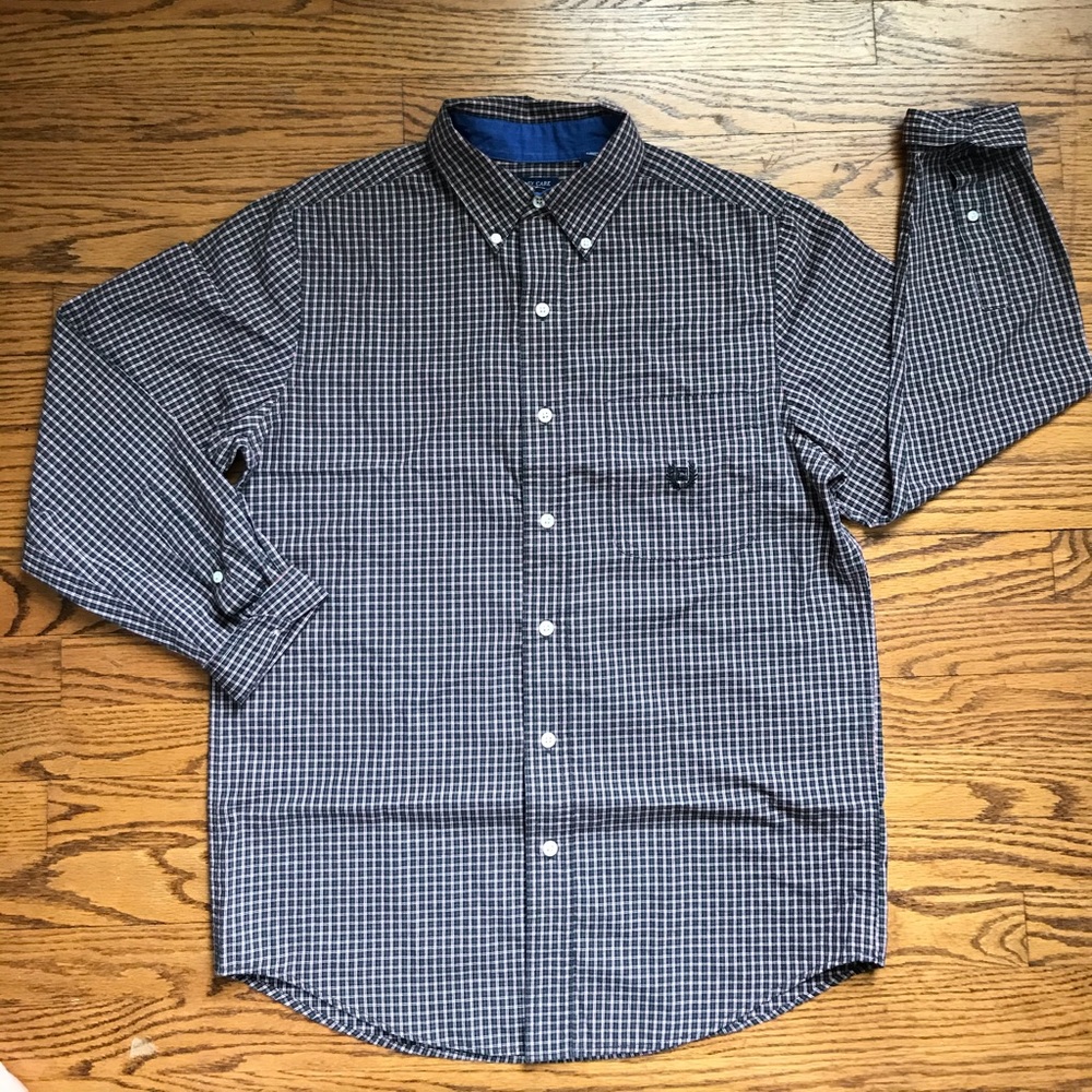 Chaps Long Sleeve Button Down